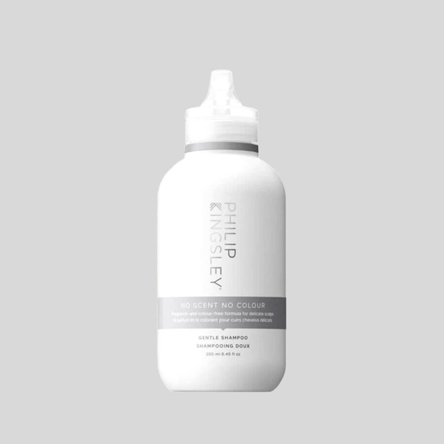 Philip Kingsley No Scent No Colour švelnus šampūnas jautriai galvos odai, 250 ml