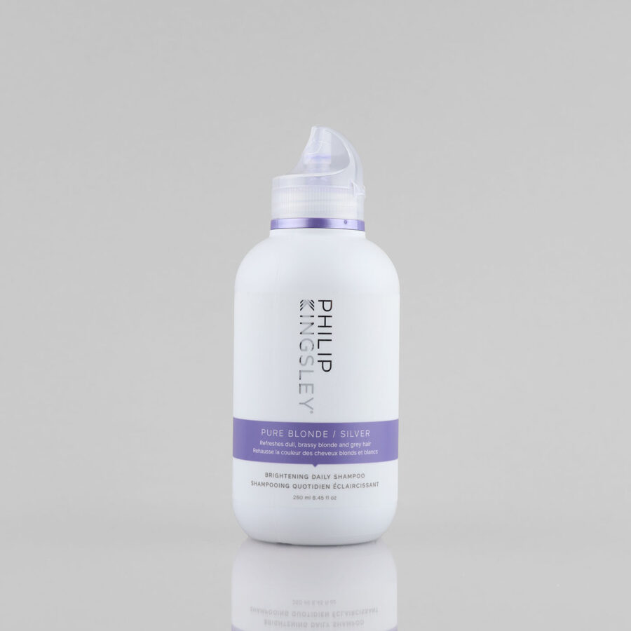 Philip Kingsley Pure Silver violetinis šampūnas šviesintiems plaukams, 250 ml