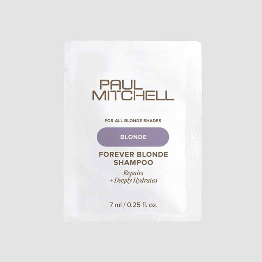 Paul Mitchell Forever Blonde šviesintų plaukų šampūnas, 7 ml