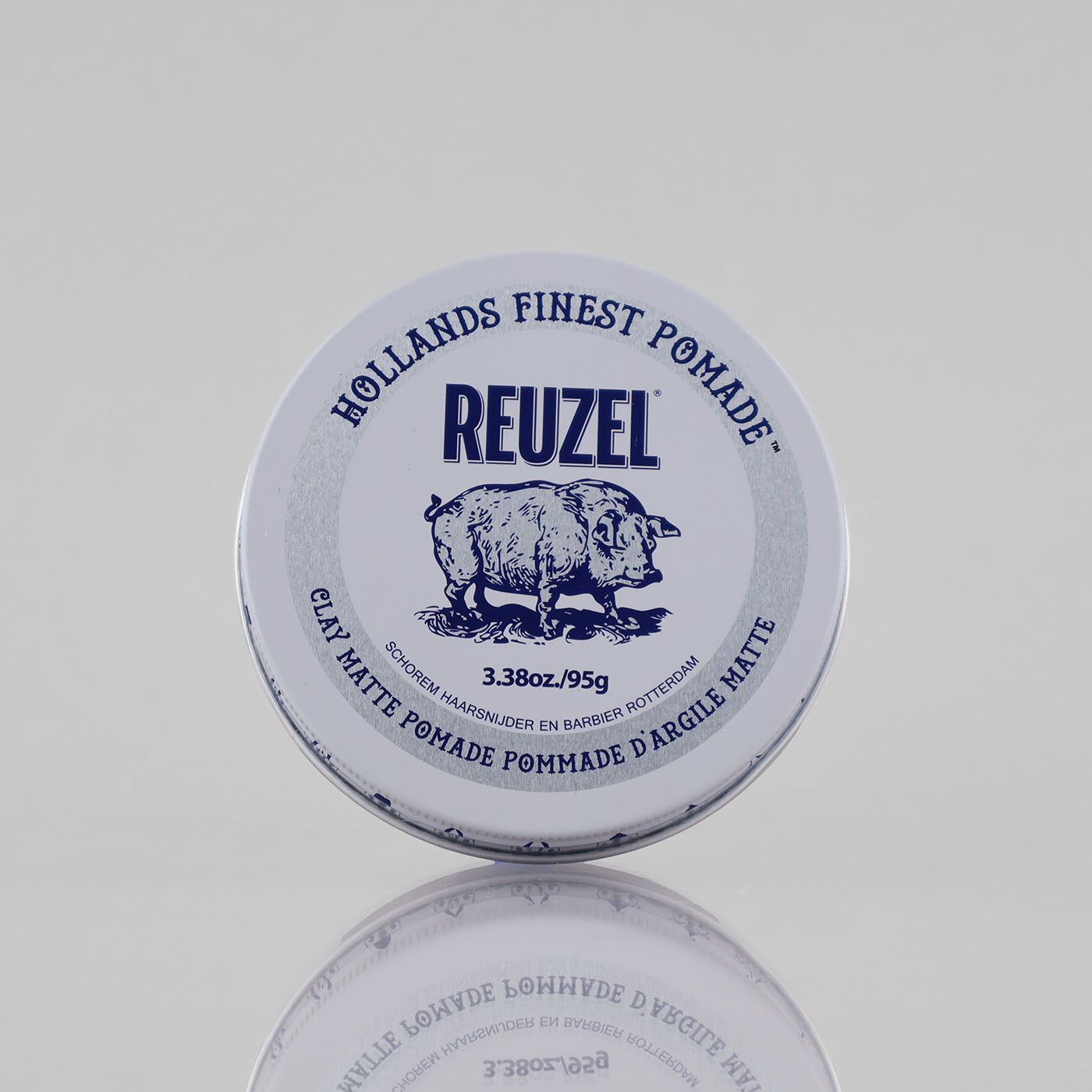 Reuzel Clay Matte plaukų formavimo pomada, 95 g