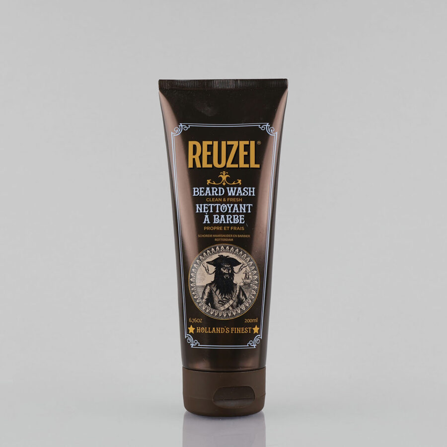 Reuzel Clean & Fresh Beard Wash drėkinamasis kreminis valiklis veidui ir barzdai, 200 ml