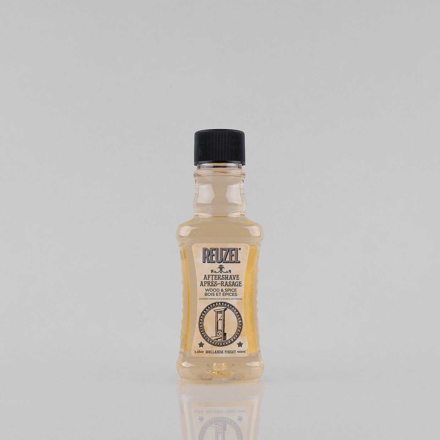 Reuzel Wood & Spice Aftershave pikantiško medienos kvapo losjonas po skutimosi, 100ml