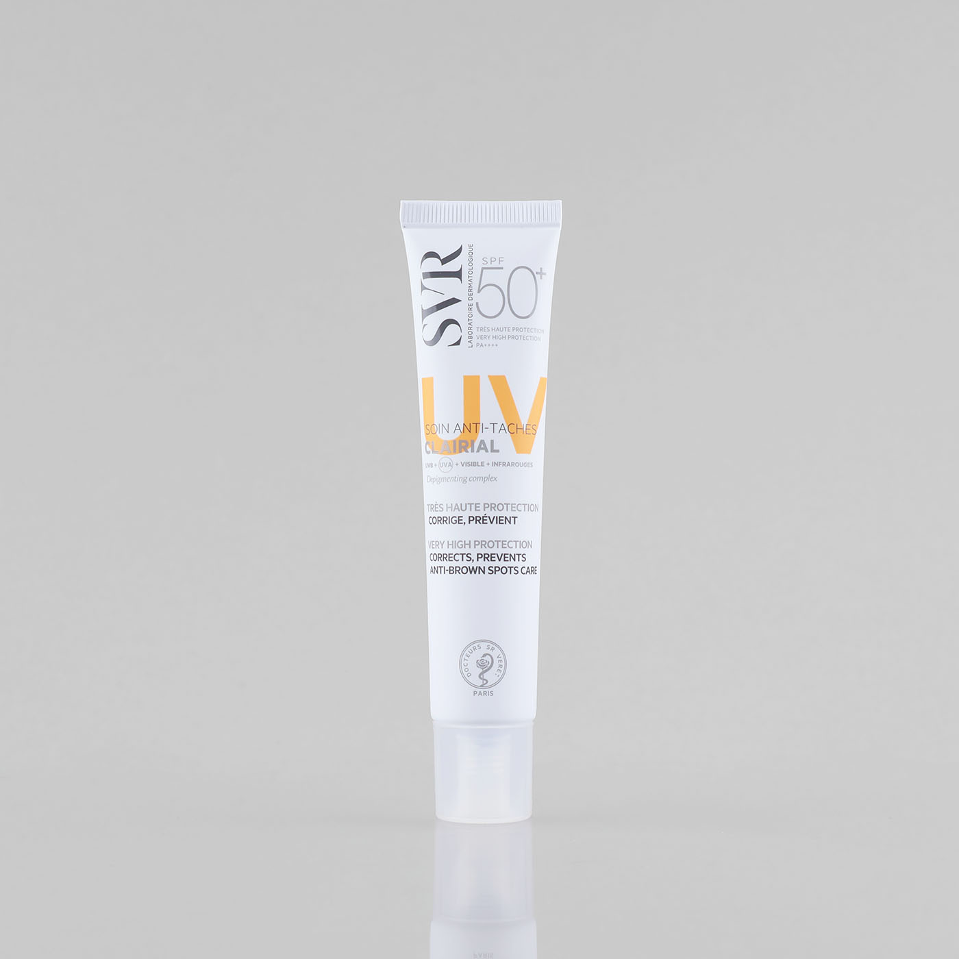 SVR Clairial Anti-Spot Cream SPF50+ kremas nuo pigmentinių dėmių, 40 ml