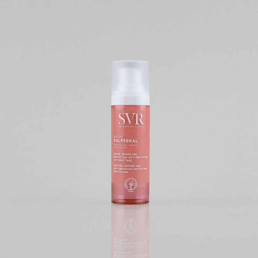 SVR Palpebral Baume Balsam veido kremas alergiškai, į egzemą linkusiai odai, 30 ml