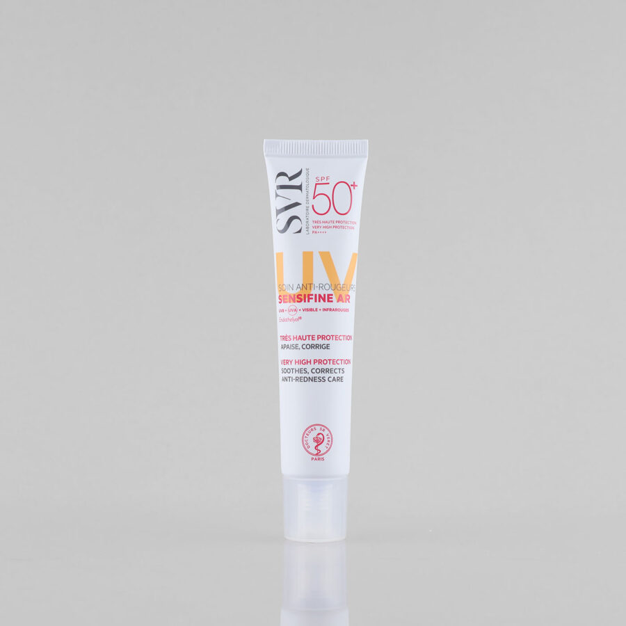 SVR Sensifine Ar Cream SPF50+ veido kremas nuo saulės raustančiai odai, 40 ml