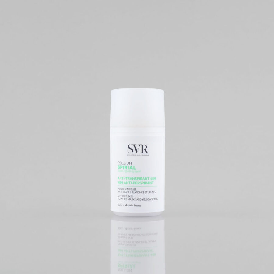 SVR Spirial Roll-On antiperspirantas su probiotikais jautriai odai, 50 ml