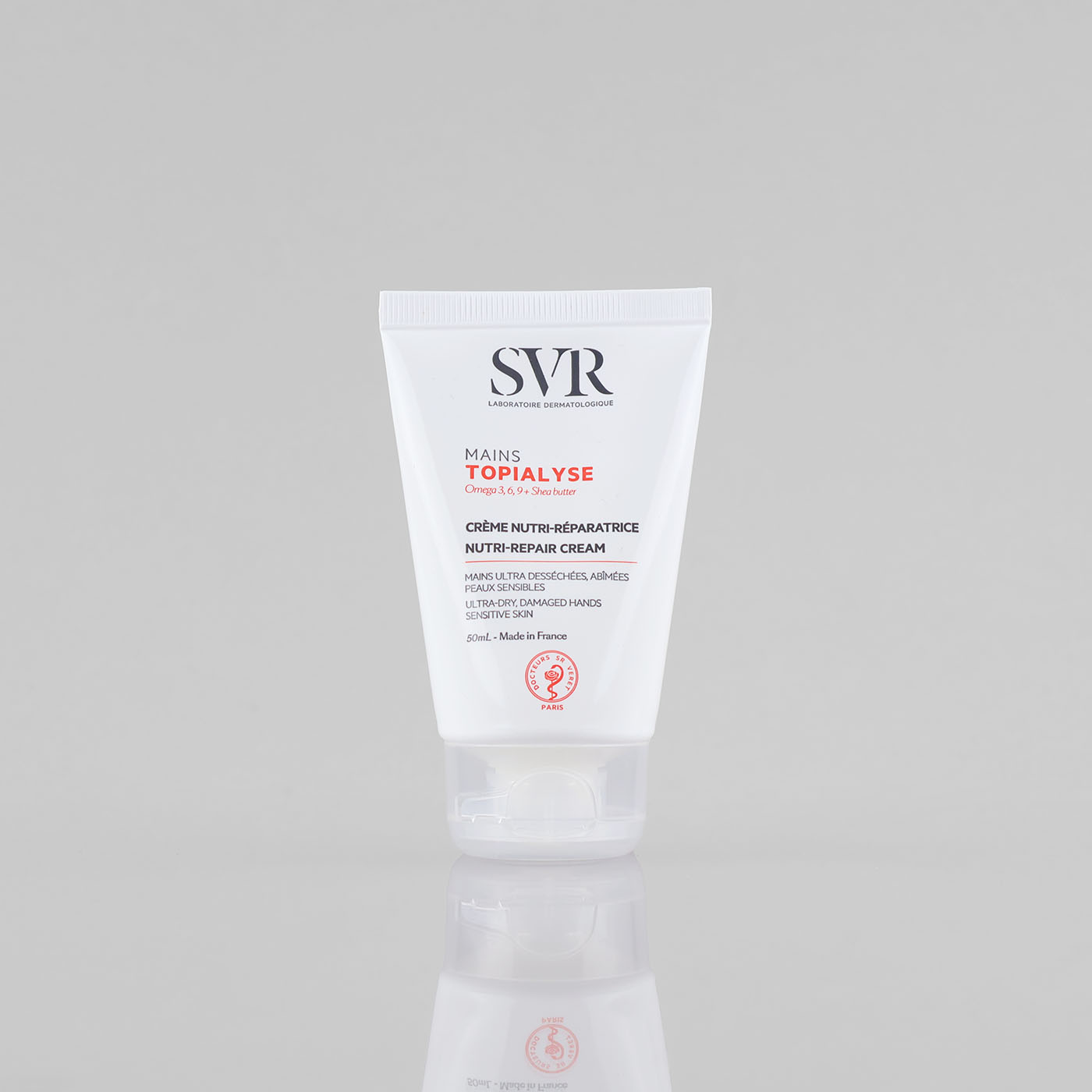SVR Topialyse Nutri-Repair Hand Cream atkuriamasis rankų kremas, 50 ml