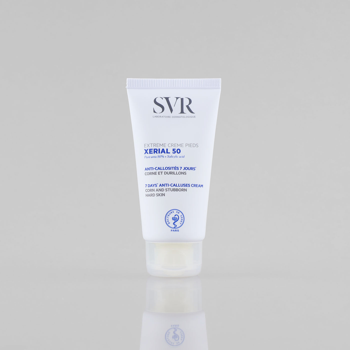 SVR Xerial 50 Extreme Foot Cream pėdų kremas su šlapalu 50%, 50 ml