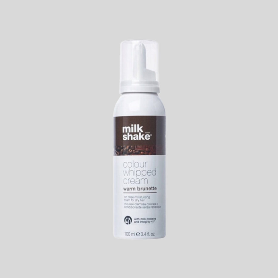 Milk Shake Colour Whipped Cream Warm Brunette kondicinuojančios dažančios putos plaukams, 100 ml