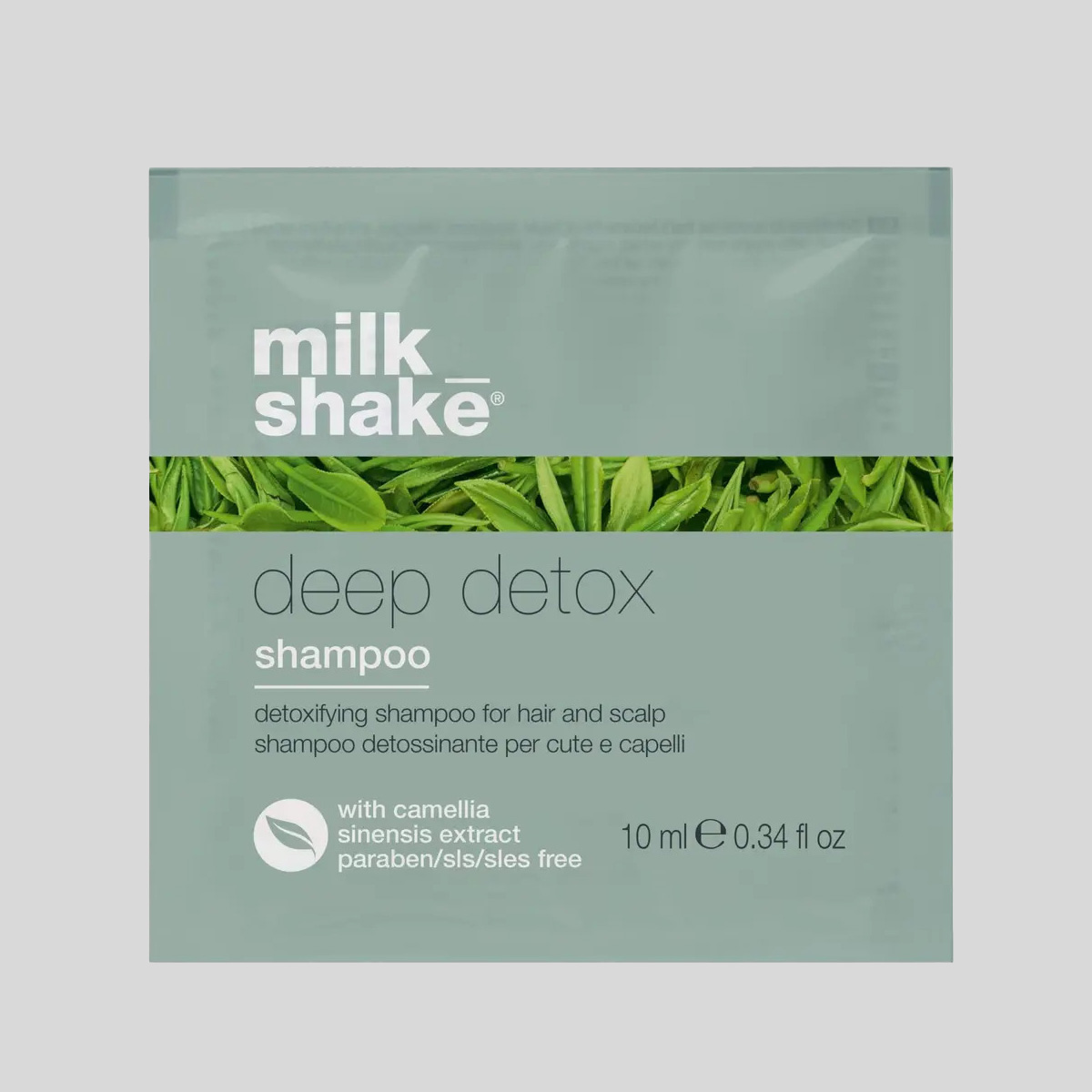 Milk Shake Deep Detox Shampoo detoksikacinis plaukų šampūnas, 10 ml