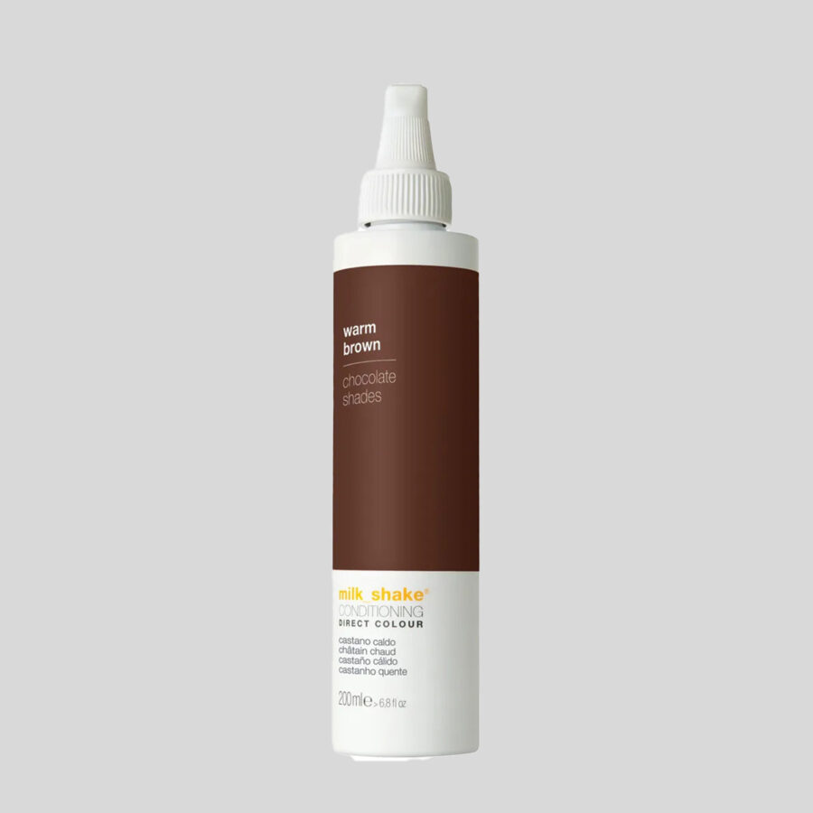 Milk Shake Direct Colour Warm Brown trumpalaikiai plaukų dažai, 200 ml