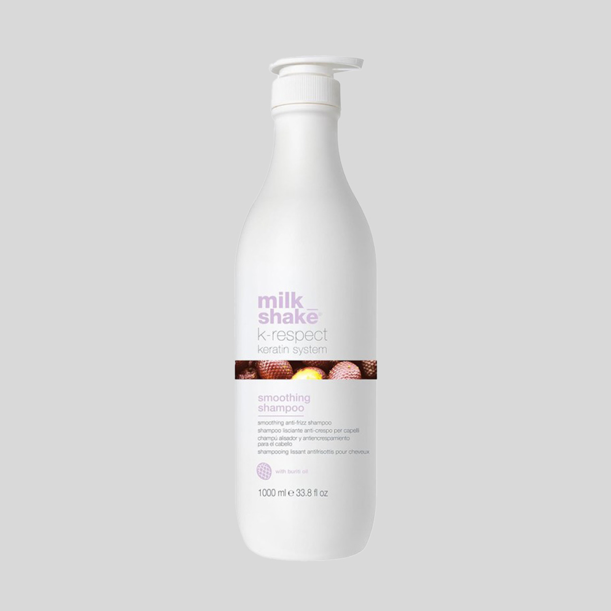 Milk Shake K-Respect Smoothing Shampoo plaukus glotninantis šampūnas, 1000 ml