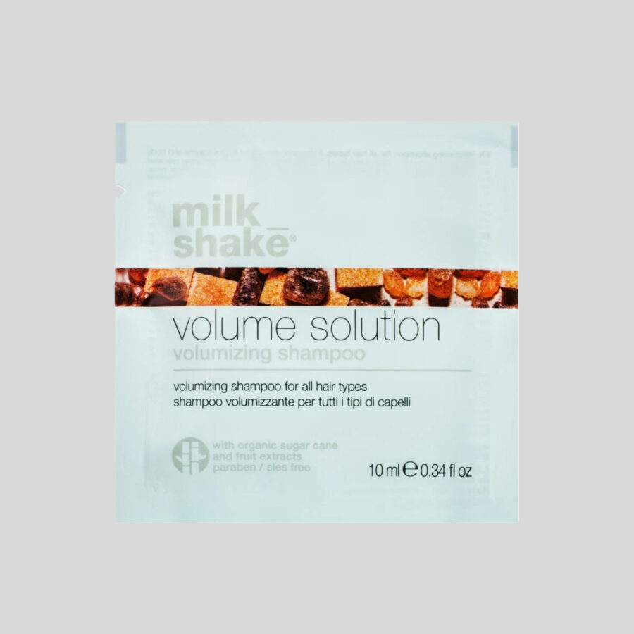 Milk Shake Volume Solution Volumizing Shampoo apimties suteikiantis šampūnas, 10 ml