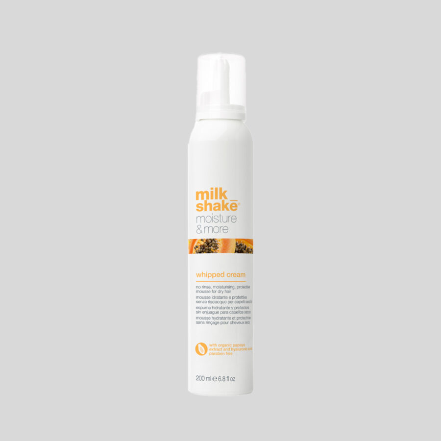 Milk Shake Whipped Cream kondicionuojančios putos plaukų struktūrai, 200 ml