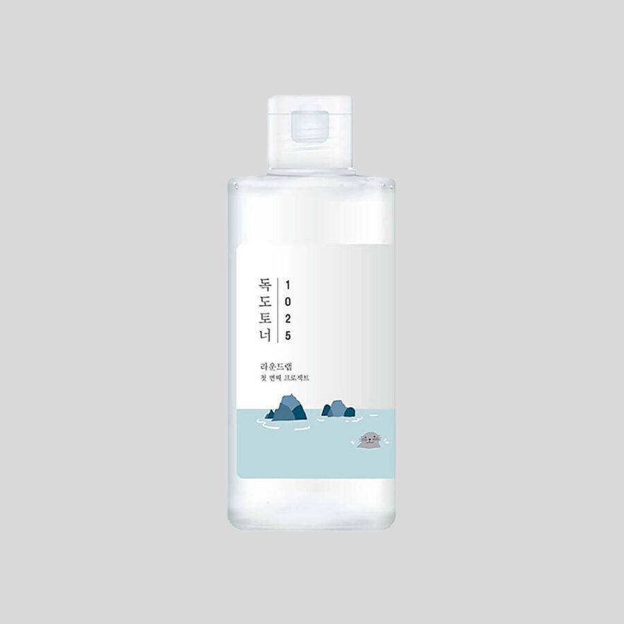 Round Lab 1025 Dokdo Toner drėkinamasis ir švelniai eksfolijuojantis tonikas, 200 ml