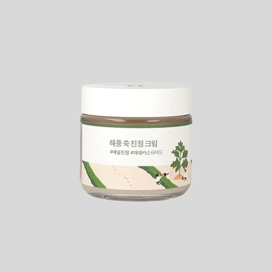Round Lab Mugwort Calming Cream raminantis veido kremas, 80 ml