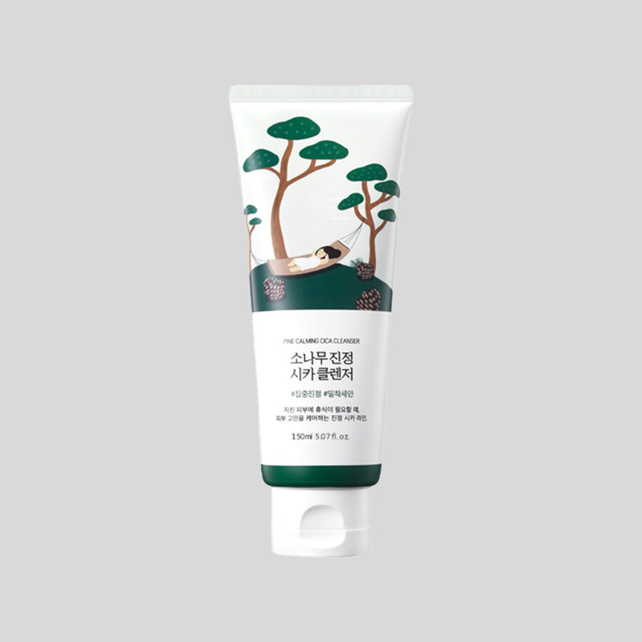 Round Lab Pine Calming Cica Cleanser veido prausiklis, 150 ml