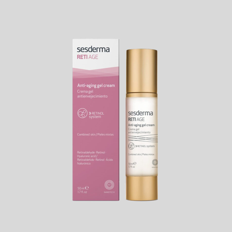 Sesderma Retiage Gel Cream jauninantis gelinis veido kremas, 50 ml