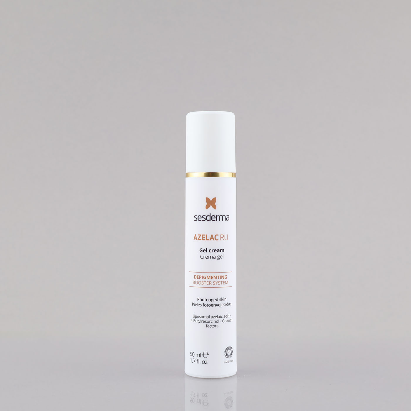Sesderma Azelac Ru Intensive Gel Night Cream gelinis naktinis veido kremas, 50 ml - Image 2
