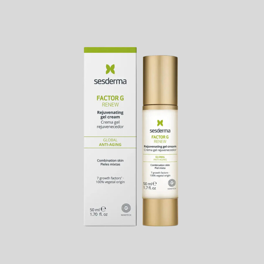 Sesderma Factor G Renew Rejuvenating Gel Cream jauninantis gelinis veido kremas, 50 ml