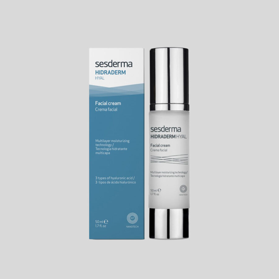 Sesderma Hidraderm Hyal Moisturising Cream drėkinamasis veido kremas, 50 ml