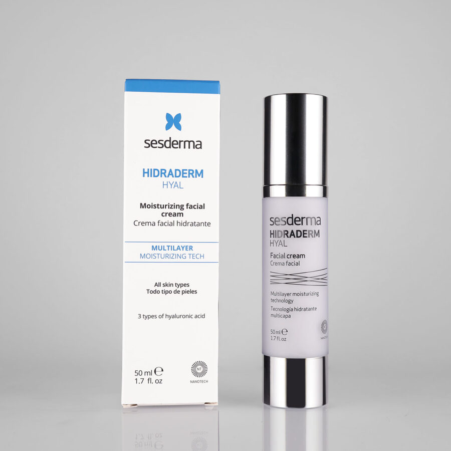 Sesderma Hidraderm Hyal Moisturising Cream drėkinamasis veido kremas, 50 ml