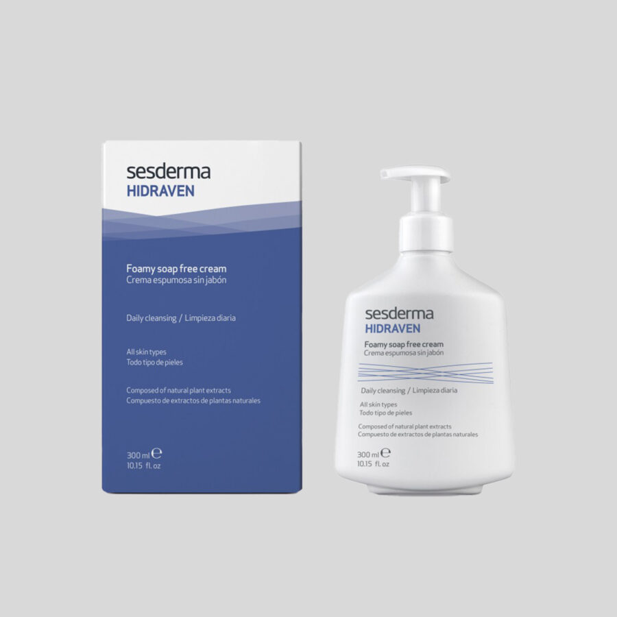 Sesderma Hidraven Foamy Soap Free Cleanser bemuilis putojantis prausiklis, 300 ml