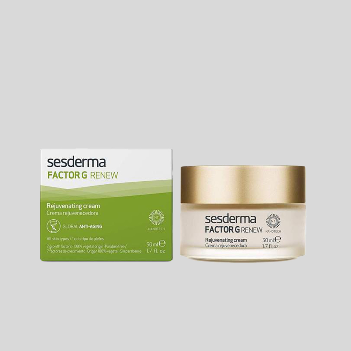Sesderma Factor G regeneruojamasis kremas, 50 ml
