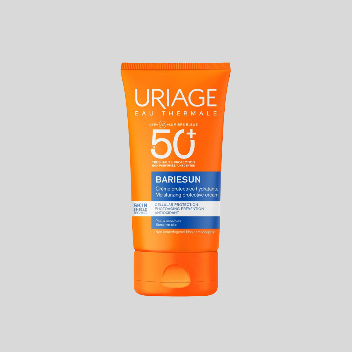 Uriage Bariesun Moisturizing Cream SPF50+ apsauginis drėkinamasis kremas nuo saulės, 50 ml