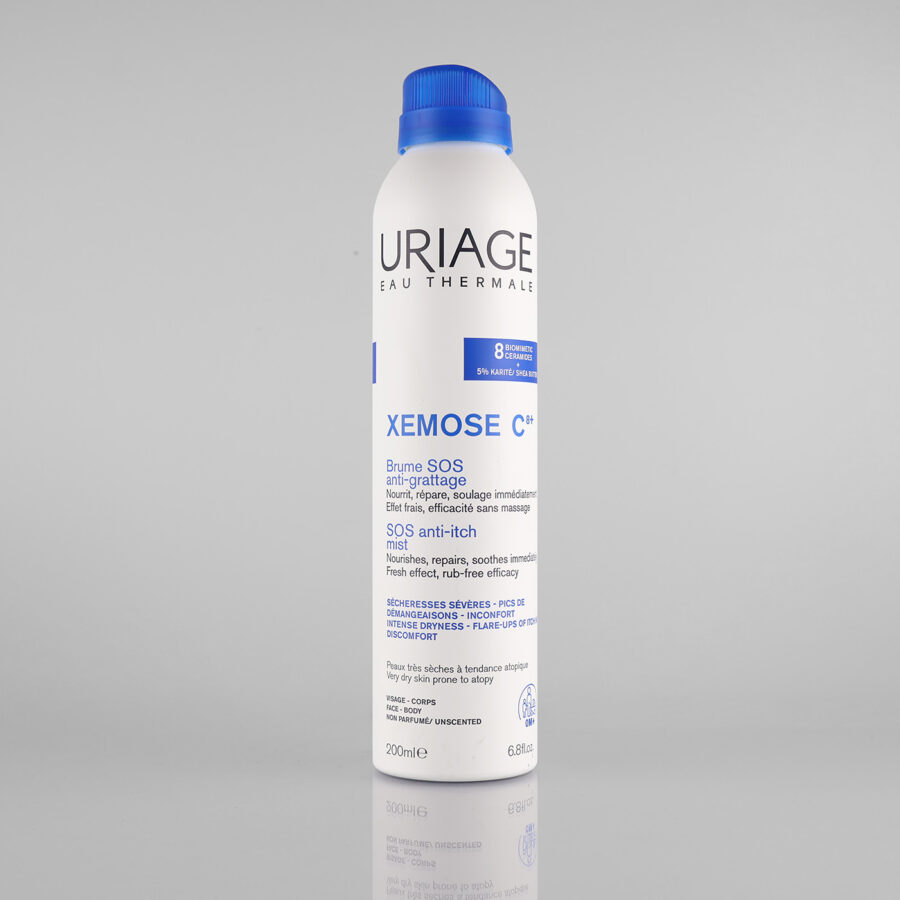 Uriage Eau Thermale Xemose Sos Anti-Itch Mist kūno dulksna niežtinčiai odai, 200 ml