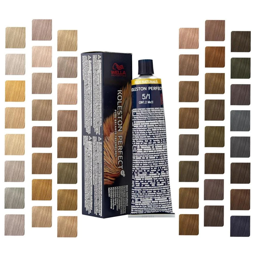 Wella Professionals Koleston Perfect Me+ Rich Naturals plaukų dažai, 60 ml