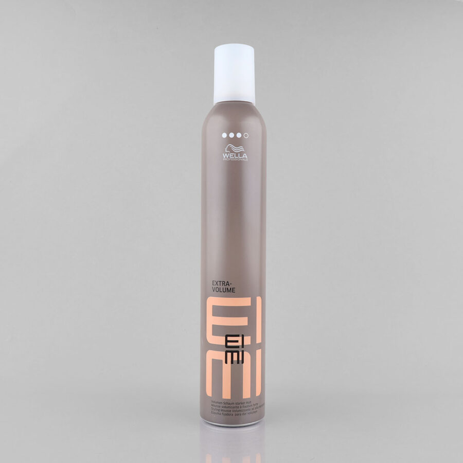 Wella Professionals EIMI Extra Volume stiprios fiksacijos plaukų formavimo putos, 500 ml