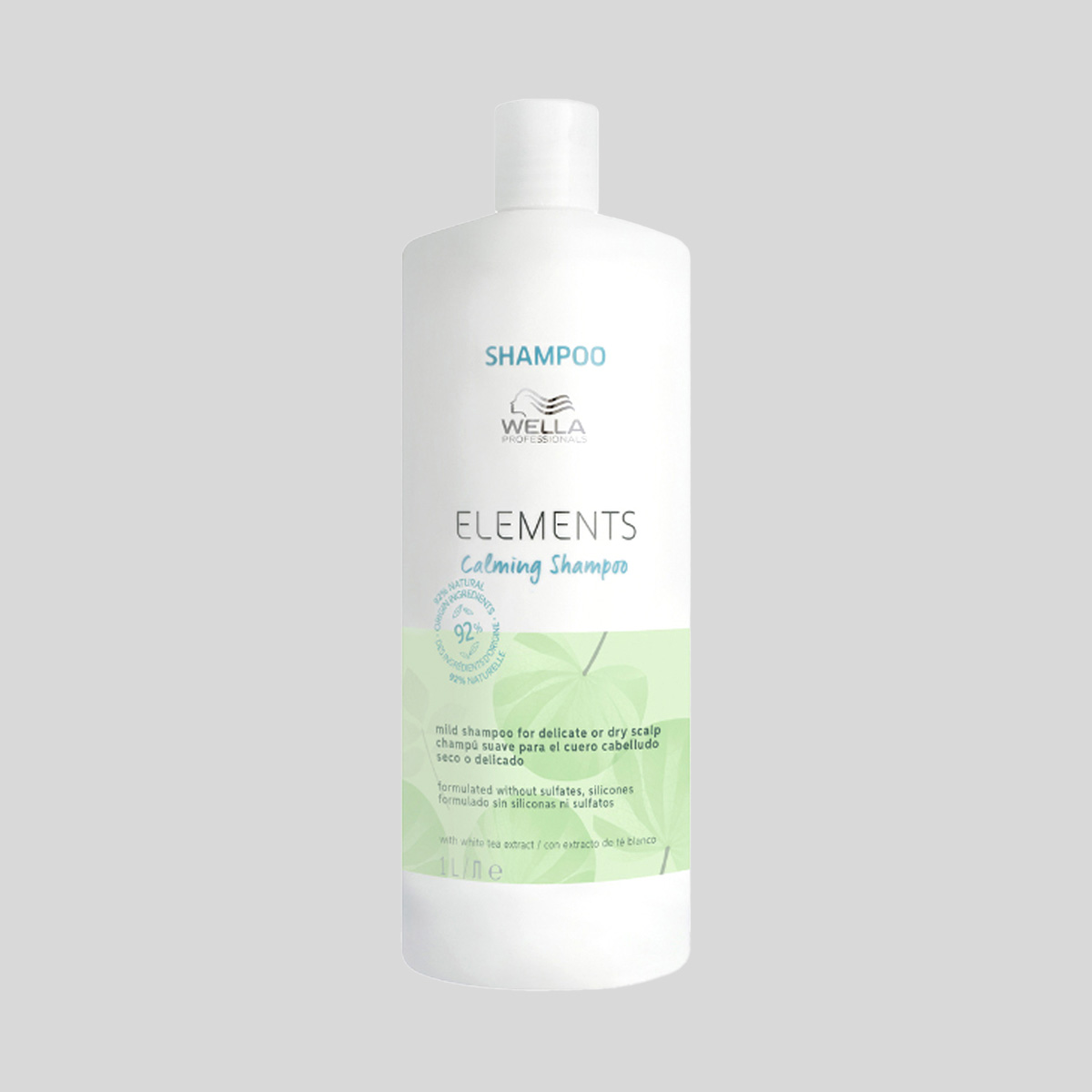 Wella Professionals Elements Calming raminamasis šampūnas jautriai galvos odai, 1000 ml