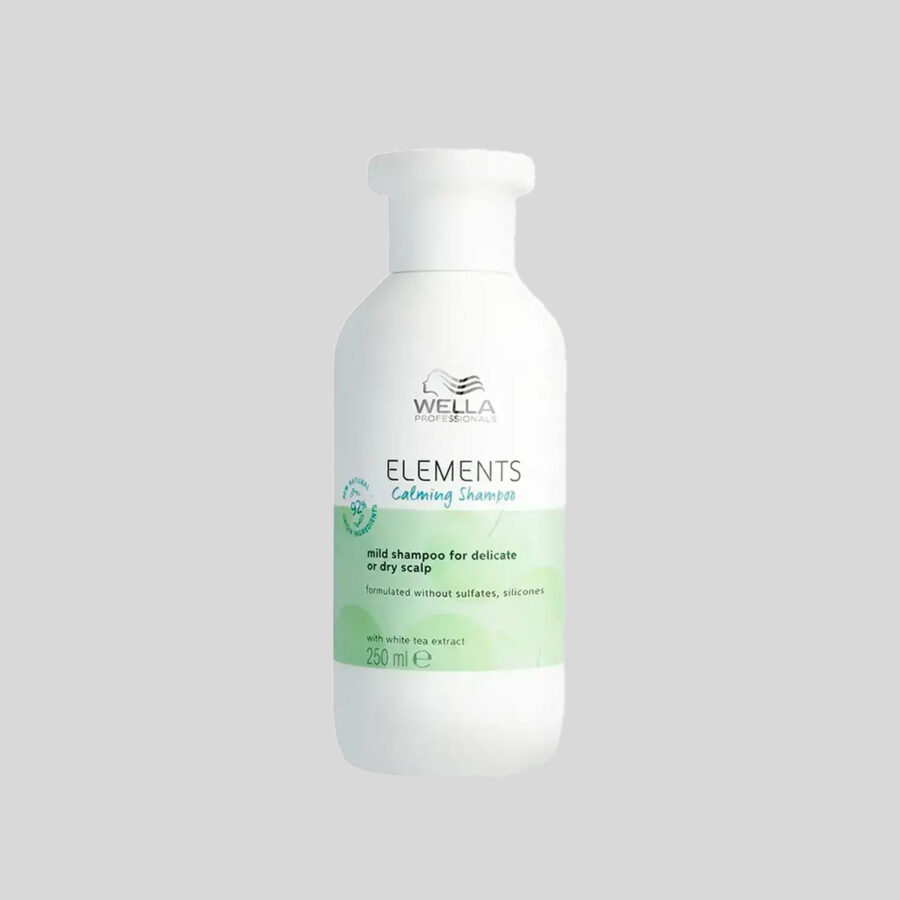 Wella Professionals Elements Calming raminamasis šampūnas jautriai galvos odai, 250 ml