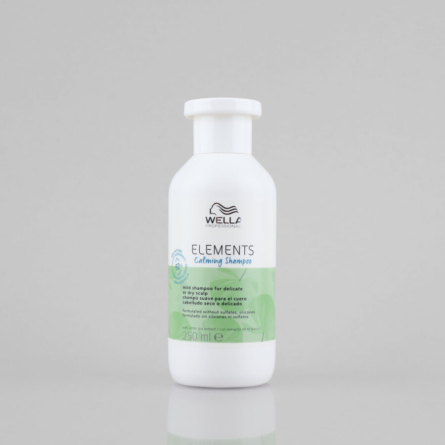 Wella Professionals Elements Calming raminamasis šampūnas jautriai galvos odai, 250 ml