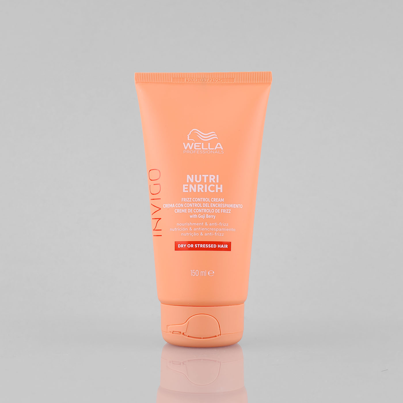 Wella Professionals Enrich Frizz Control plaukus glotninantis kremas, 150 ml