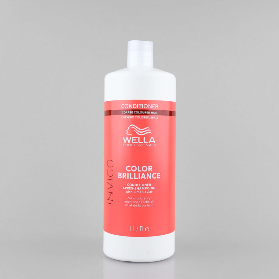 Wella Professionals Invigo Color Brilliance Coarse kondicionierius dažytiems šiurkštiems plaukams, 1000 ml