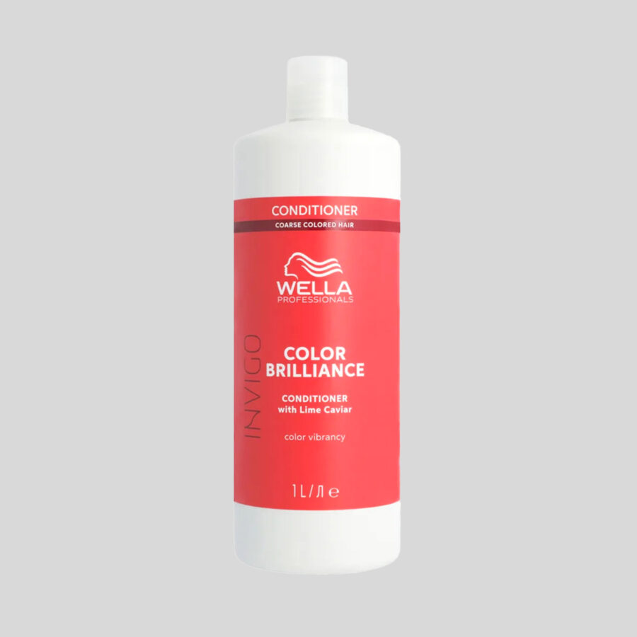 Wella Professionals Invigo Color Brilliance Coarse kondicionierius dažytiems šiurkštiems plaukams, 1000 ml