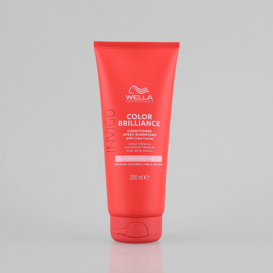 Wella Professionals Invigo Color Brilliance Fine Vibrant Color kondicionierius dažytiems ploniems plaukams, 200 ml
