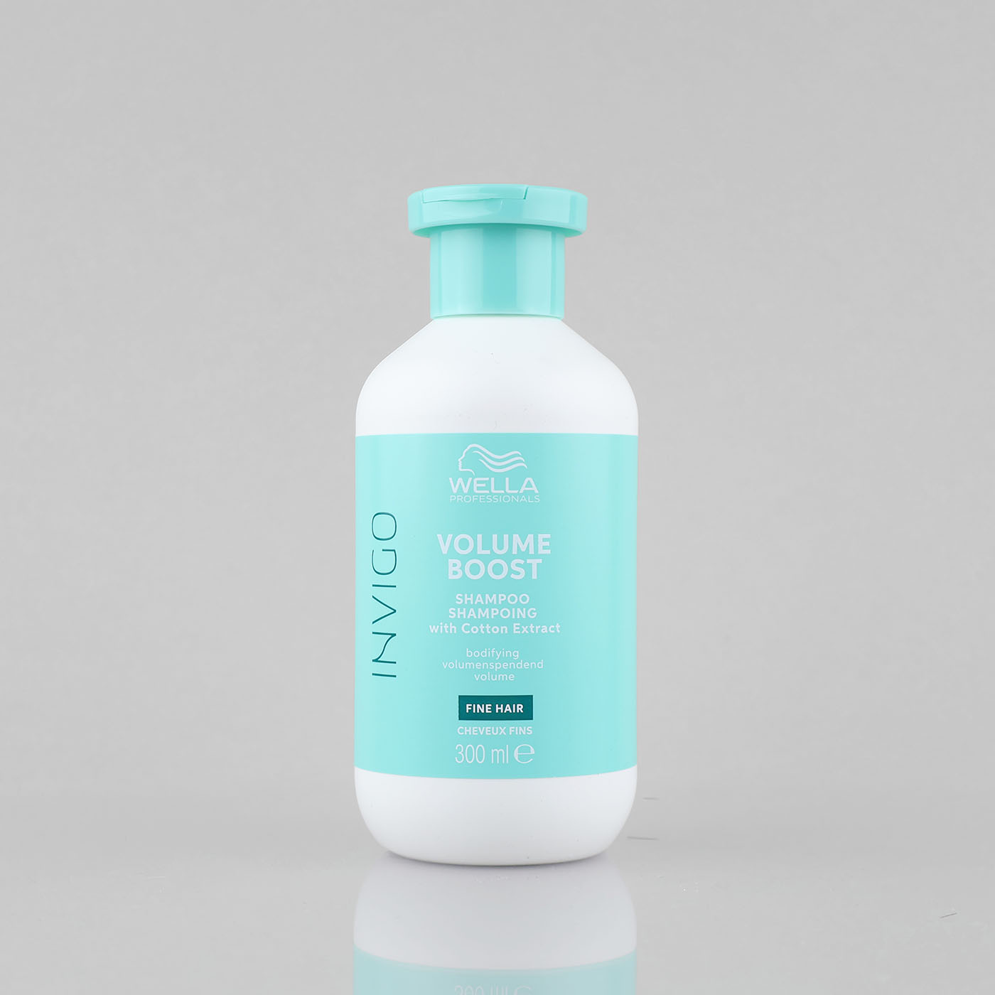 Wella Professionals Invigo Volume Boost apimties suteikiantis šampūnas ploniems plaukams, 300 ml