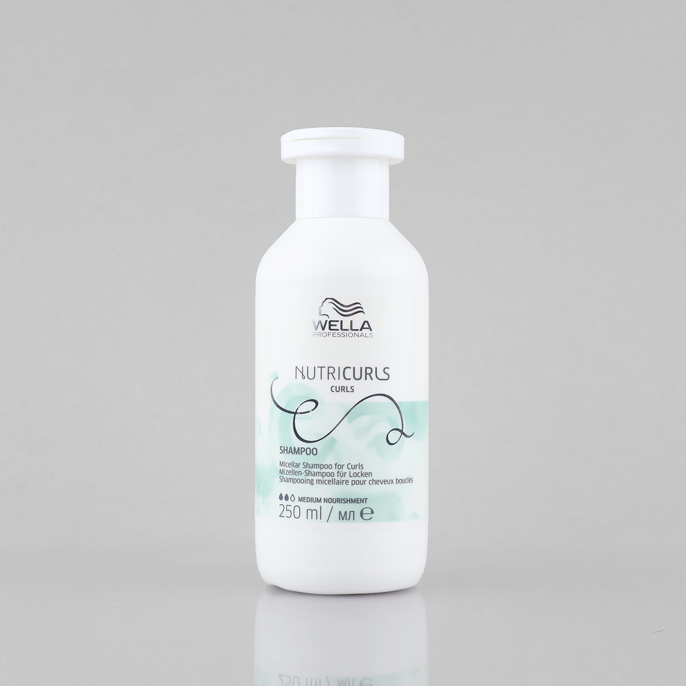 Wella Professionals NutriCurls Curls Micellar micelinis šampūnas garbanotiems plaukams, 250 ml