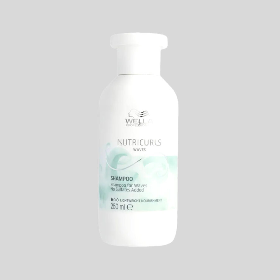 Wella Professionals NutriCurls Waves šampūnas banguotiems plaukams, 250 ml