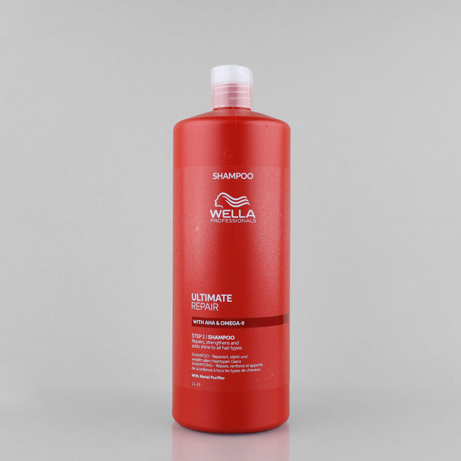 Wella Professionals Ultimate Repair atkuriamasis šampūnas pažeistiems plaukams, 1000 ml