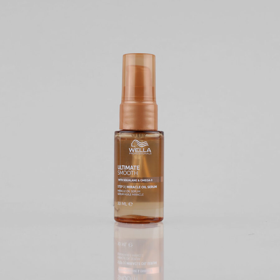 Wella Professionals Ultimate Smooth Miracle Oil Serum aliejinis plaukų serumas, 30 ml