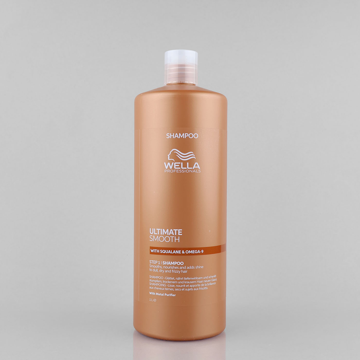 Wella Professionals Ultimate Smooth glotninamasis šampūnas sausiems plaukams, 1000 ml