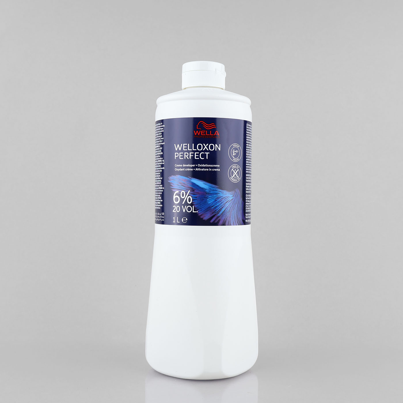 Wella Professionals Welloxon Perfect 6% 20 Vol. oksidacinė emulsija, 1000 ml