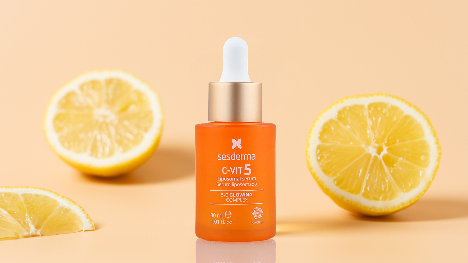 sesderma vit c liposominis serumas veido odai kremas ampules