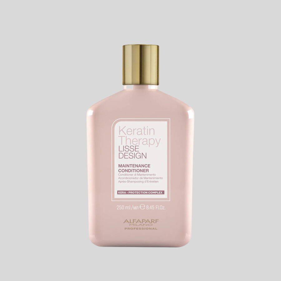 Alfaparf Milano Keratin Therapy Lisse Design Maintenance kondicionierius po plaukų tiesinimo, 250 ml