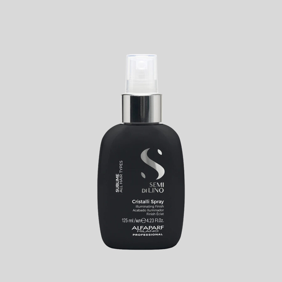 Alfaparf Milano Semi Di Lino Sublime Cristalli Spray spindesio suteikiantis purškiklis,125 ml