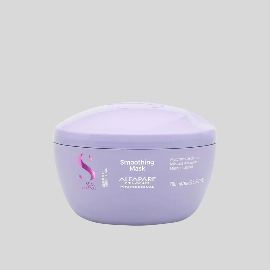 Alfaparf Milano Semi di Lino Smooth glotninanti kaukė nepaklusniems plaukams, 200 ml